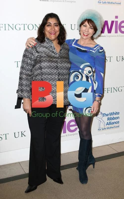 Gurinder Chadha and Cathy Lette at Women Inspiration & Enterprise Launch