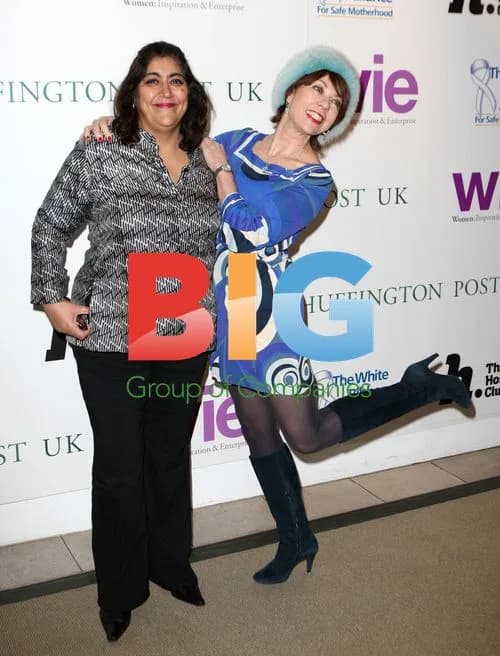 Gurinder Chadha and Cathy Lette at WIE Press Launch
