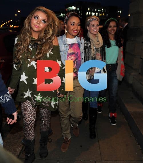 Little Mix and Tulisa at X Factor Gig