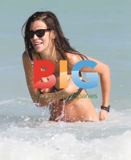 Celebrities in Bikinis on Miami Beach