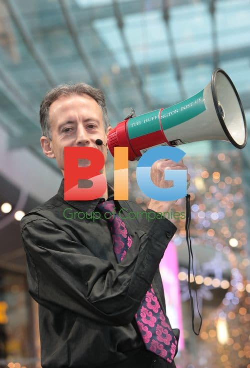 Peter Tatchell at Huffington Post UK Celebrity Soapbox Event