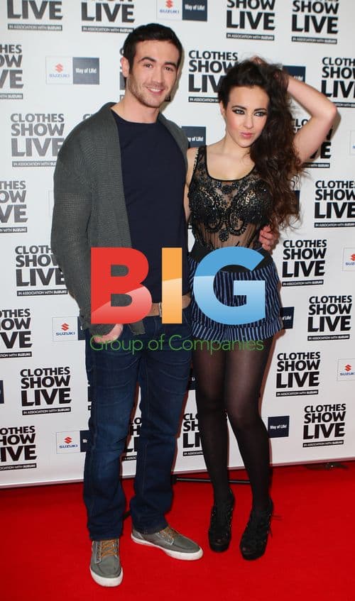 David Atkins and Stephanie Davies at Clothes Show Live