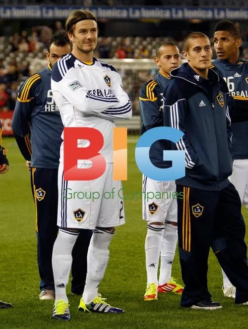 David Beckham Plays for LA Galaxy in Melbourne