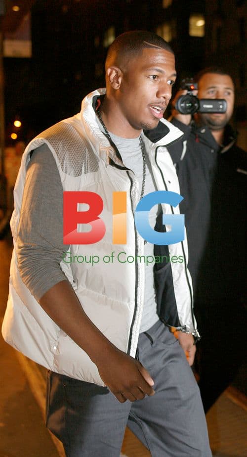 Nick Cannon Outside Hotel in NYC