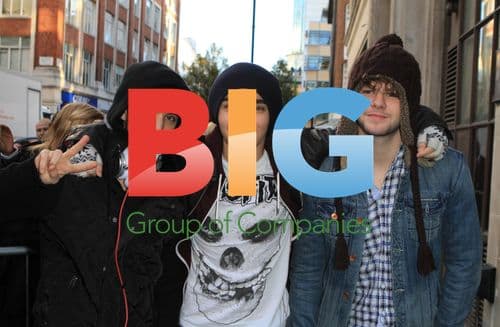 The Wanted Leaving Radio One Studios