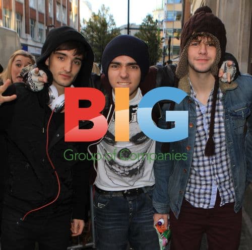The Wanted Leaving Radio One Studios