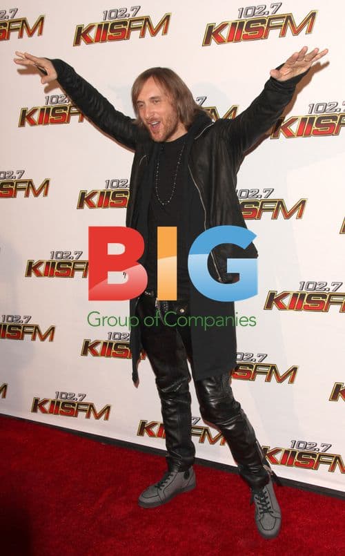 David Guetta at KIIS FM Jingle Ball