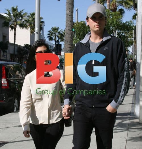 Kourtney and Scott Grab Lunch in Beverly Hills