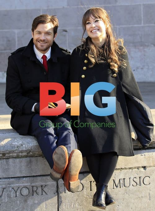 Actors Jason Bateman and Olivia Wilde on set of 'The Longest Week'