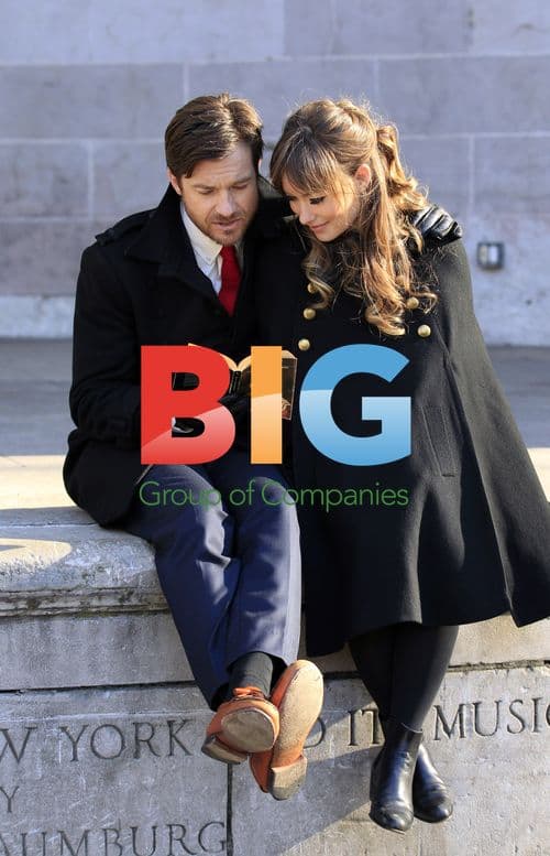 Jason Bateman and Olivia Wilde on 'The Longest Week' set