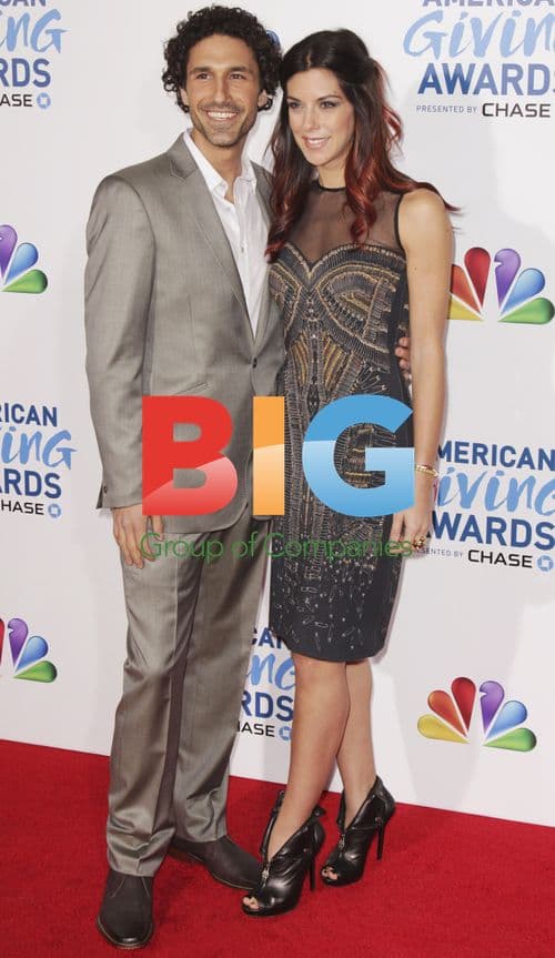 Jenna Morasca and Ethan Zohn at American Giving Awards
