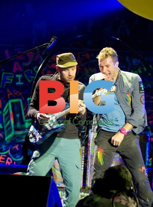 Coldplay perform at O2 Arena in London