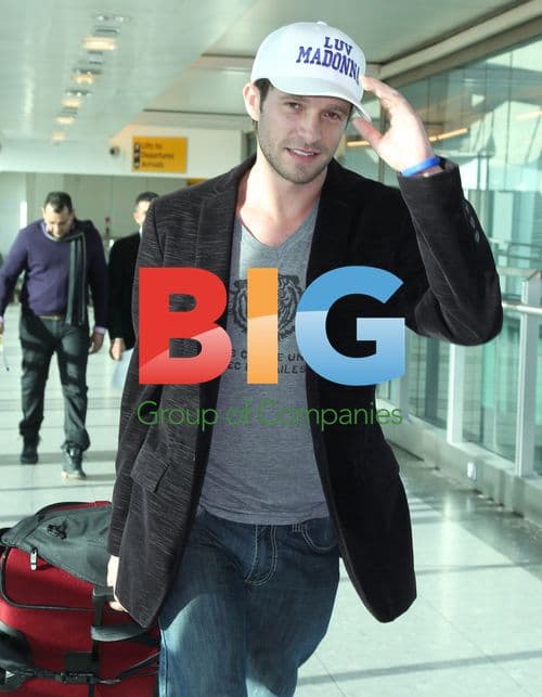 Jason Dottley Arrives at Heathrow Airport