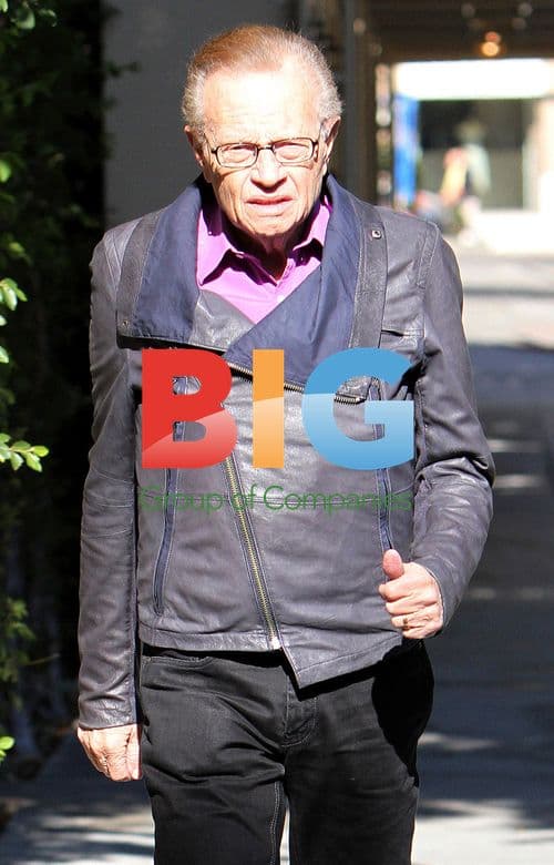 Larry King Spotted Out in LA