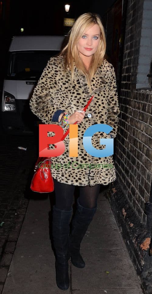 Laura Whitmore at Her Boyfriend\'s Gig in Dublin