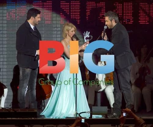 Shakira at "40 Principales" Music Awards 2011