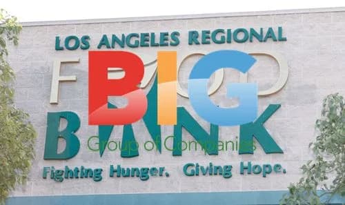 Nick Cannon Volunteers at LA Food Bank