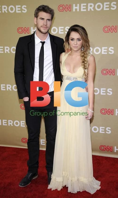 Miley Cyrus and Liam Hemsworth at CNN Heroes