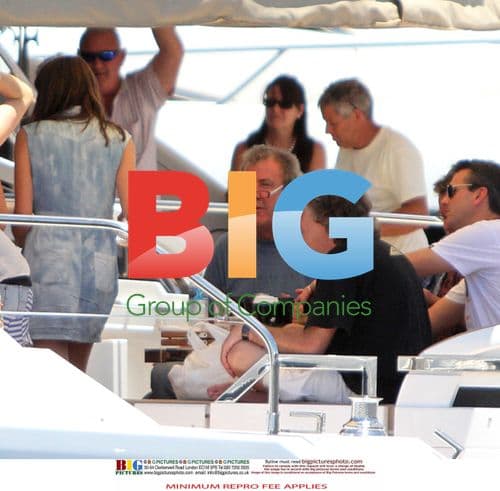 Top Gear Presenters Relax on Luxury Boat