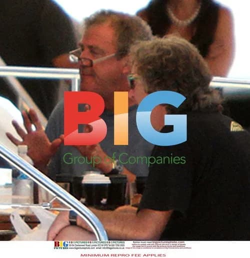 Top Gear Hosts Relax on Powerboat in Australia