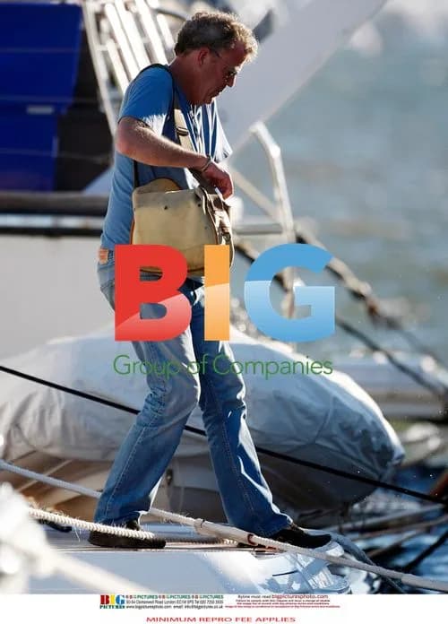 Top Gear Presenters Relax on Powerboat in Australia
