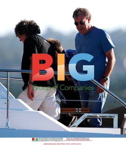 Top Gear Hosts Relax on Luxury Boat