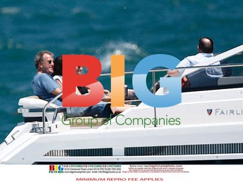 Top Gear Hosts Lounge on Boat in Australia