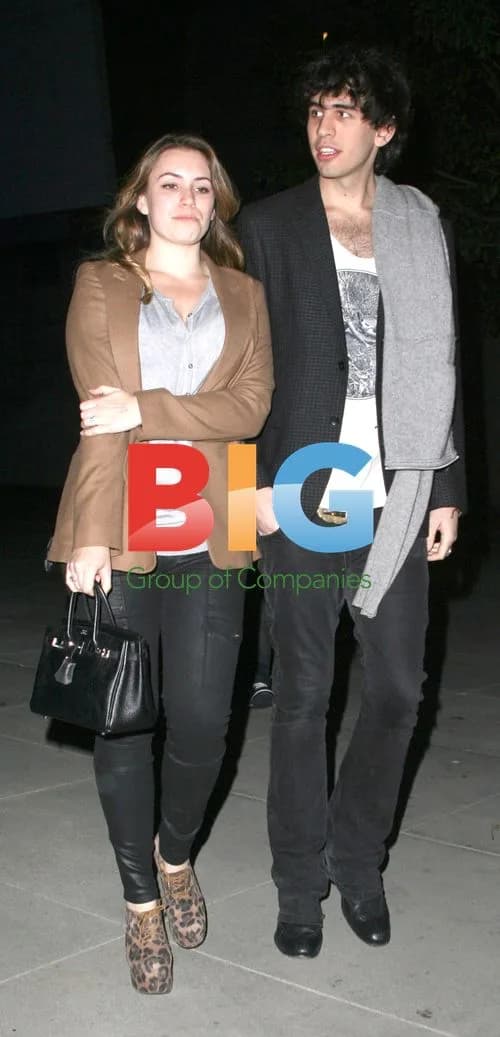 Nick & Sophie Simmons Leave Staples Center