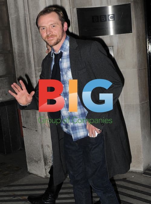 Simon Pegg Leaving BBC Radio 2 Studios