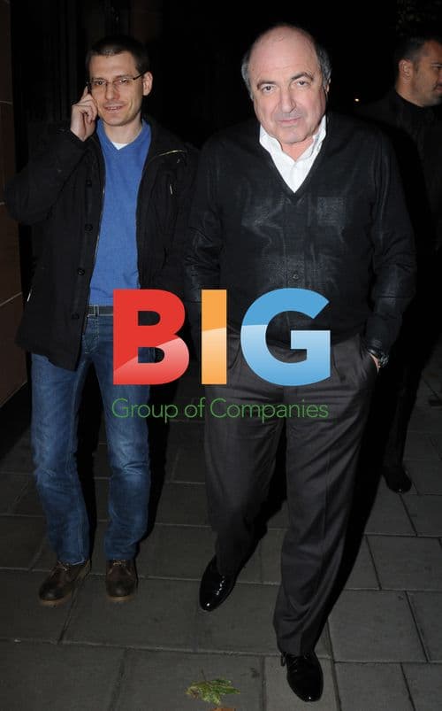 Businessman Boris Berezovsky in London