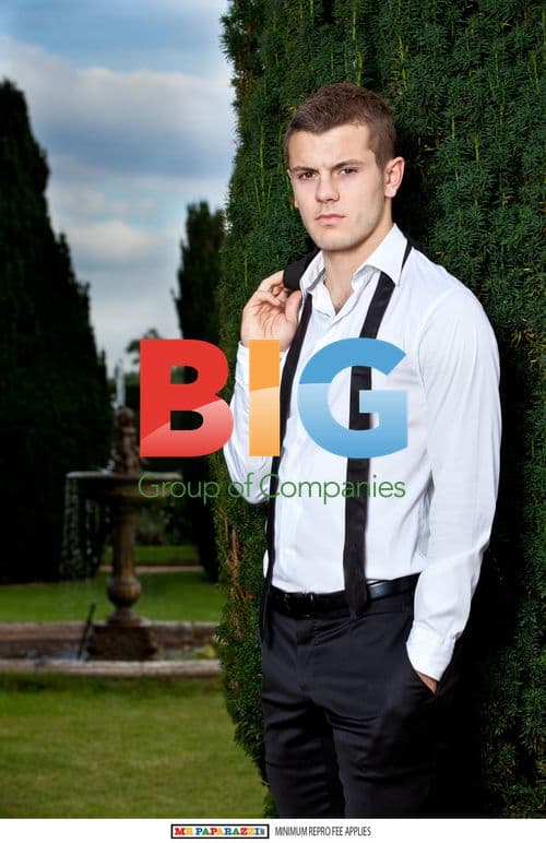 Arsenal's Jack Wilshere in Studio Shoot