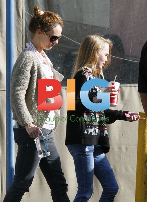 Vanessa Paradis and Lily-Rose Depp Lunch in LA