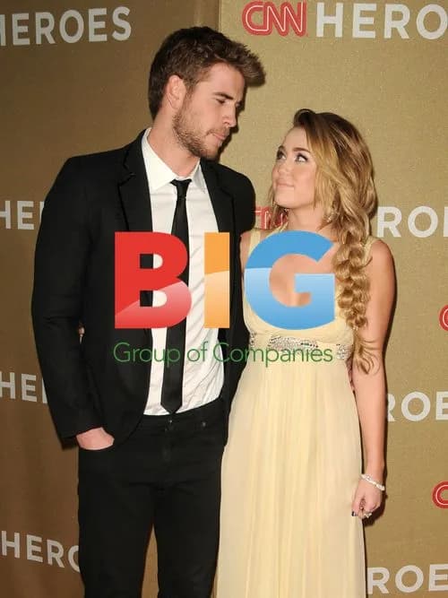 Liam Hemsworth and Miley Cyrus at 2011 CNN Heroes