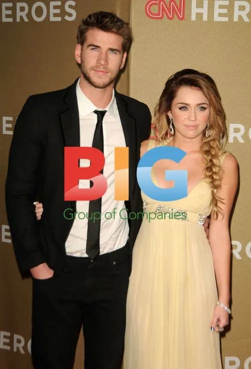 Liam Hemsworth and Miley Cyrus at 2011 CNN Heroes