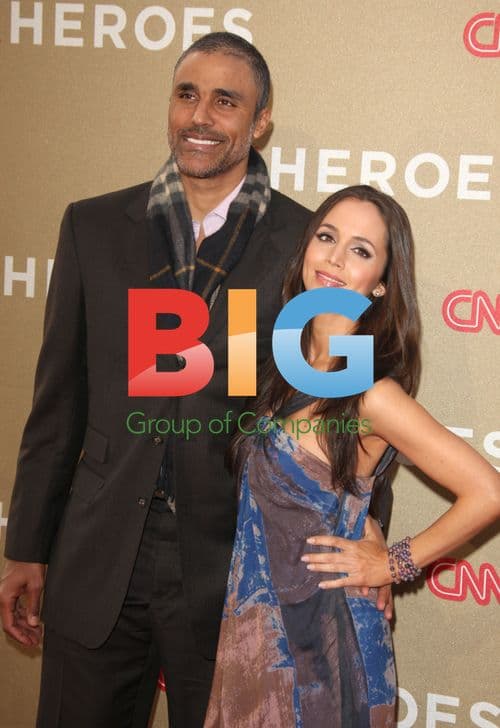 Rick Fox and Eliza Dushku at CNN Heroes