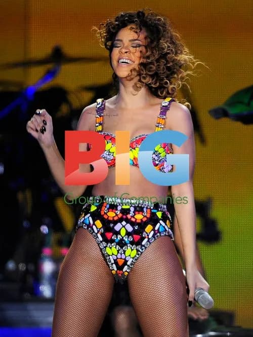 Rihanna Performs in Barcelona