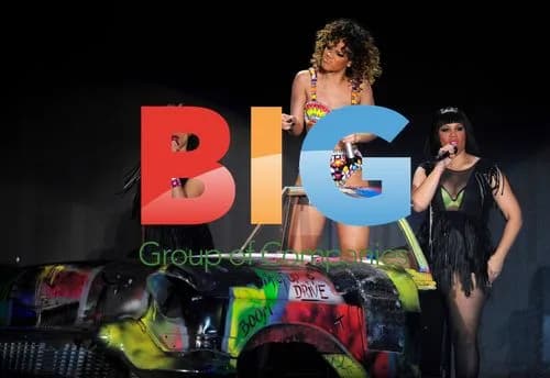 Rihanna Performs in Barcelona