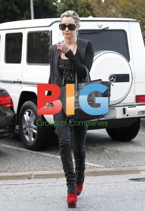 Ashley Tisdale's Outing with Mystery Man