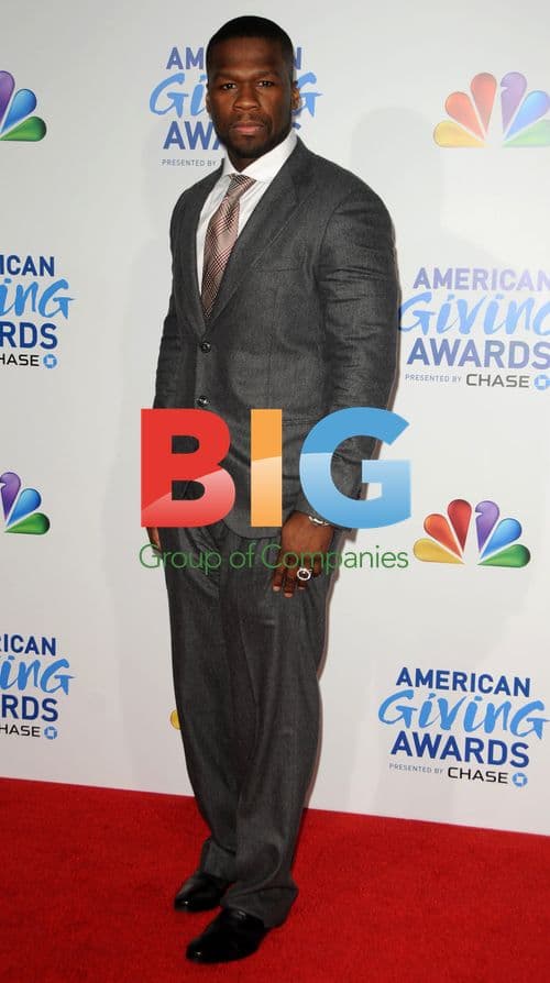 50 Cent at American Giving Awards