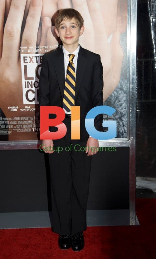 Thomas Horn at 'Extremely Loud and Incredibly Close' NY Premiere