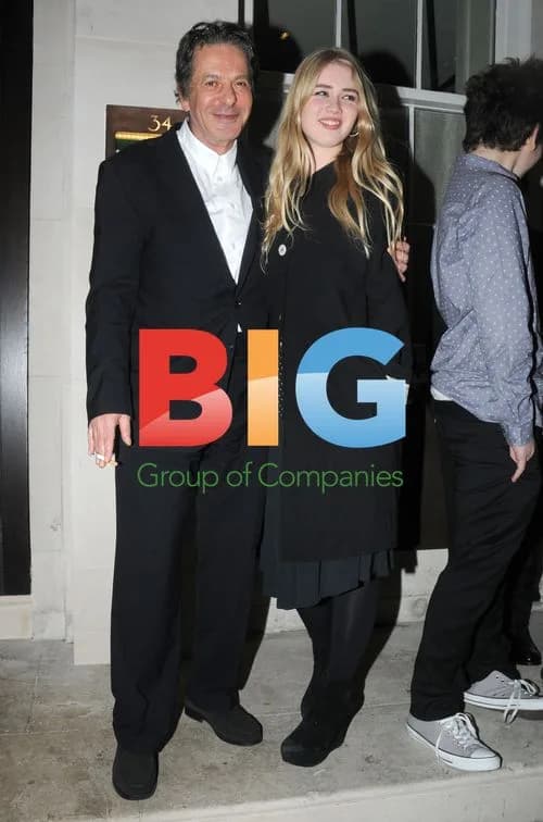 Charles Saatchi and Family at Restaurant 34