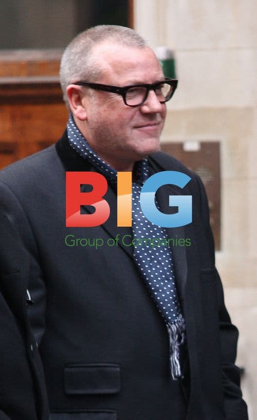 Actors Ray Winstone and Ian McShane share laughs