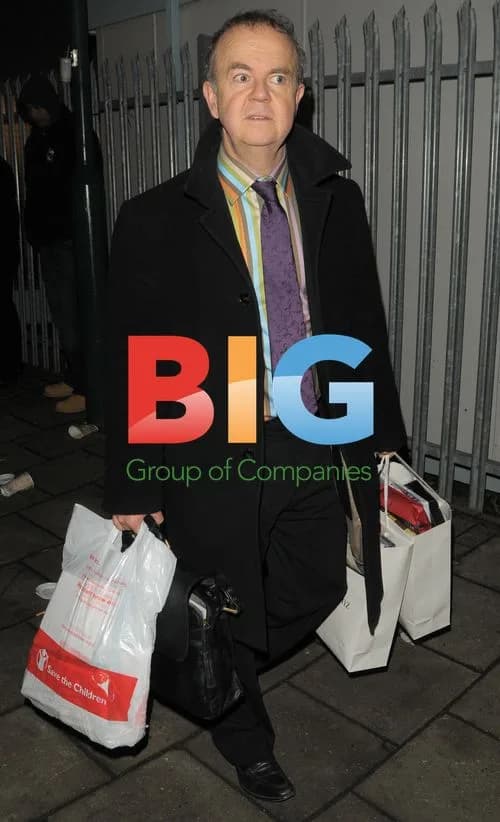 Ian Hislop leaving British Comedy Awards 2011