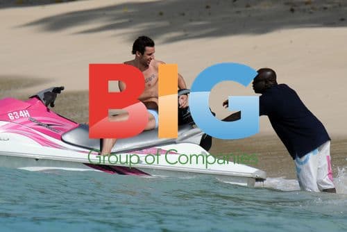 Darijo Srna Vacationing with Wife Mirela in Caribbean