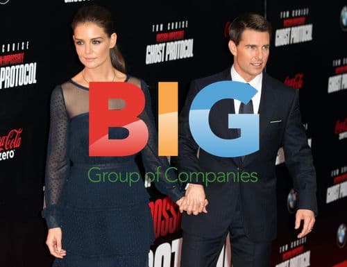 Tom Cruise and Katie Holmes at 'MI: Ghost Protocol' Premiere