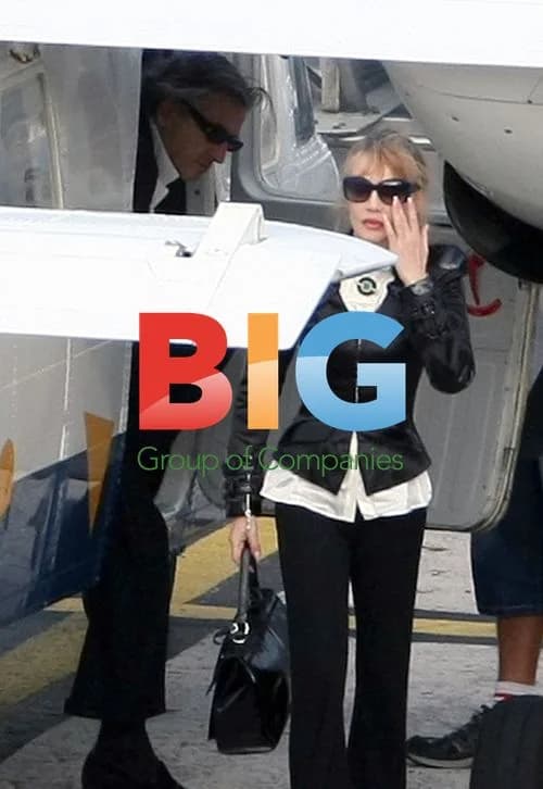 Arielle Dombasle at Airport in St. Barth