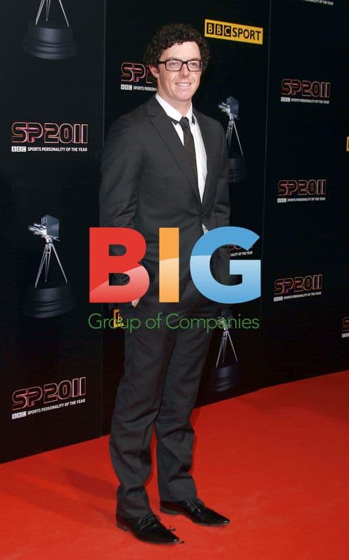 Rory McIlroy at BBC Sports Personality Awards 2011