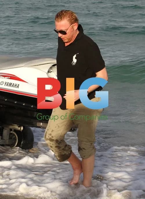 Boris Becker & Wife Lilly Stroll in Miami