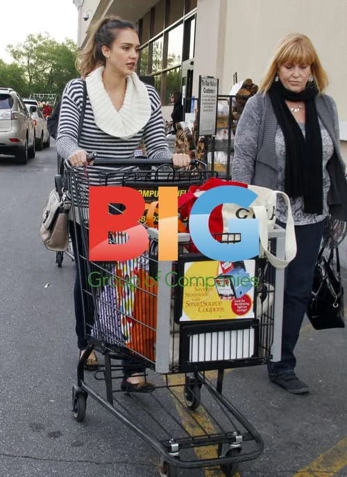 Jessica Alba Shopping in LA