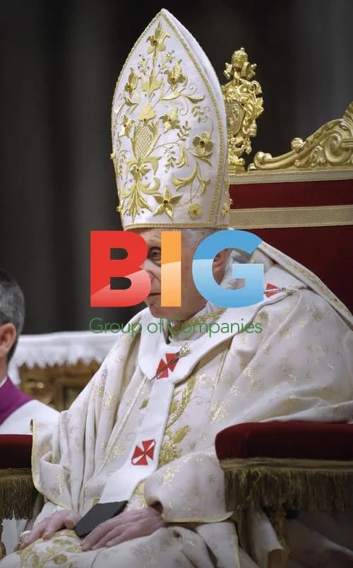 Pope Benedict XVI Celebrates Christmas Mass